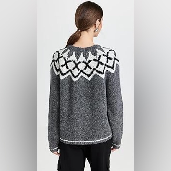 Velvet by Graham & Spencer Alexa Fair Isle Crew Neck Sweater - Picture 4 of 8